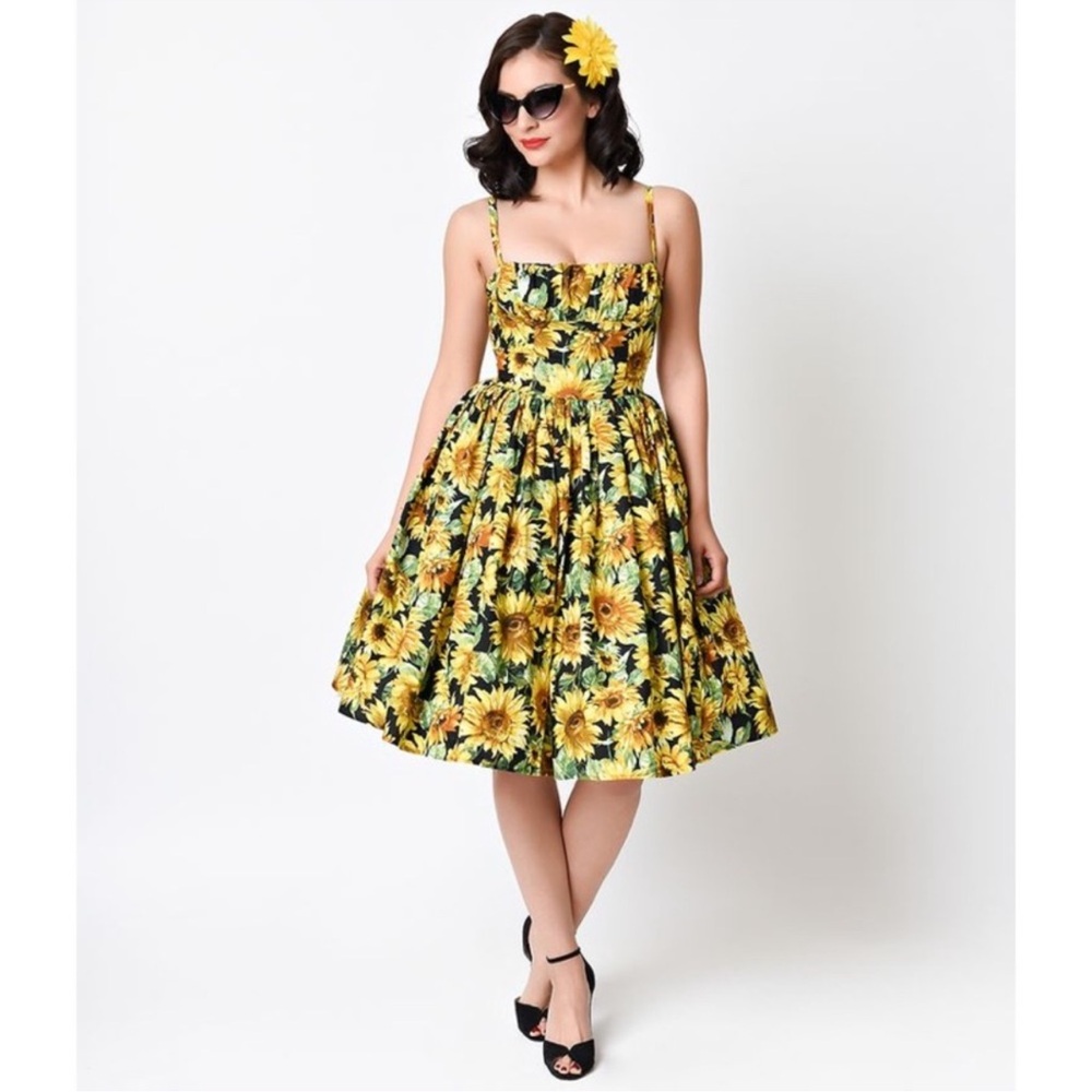 Floral Sunflower Dress Bernie Dexter